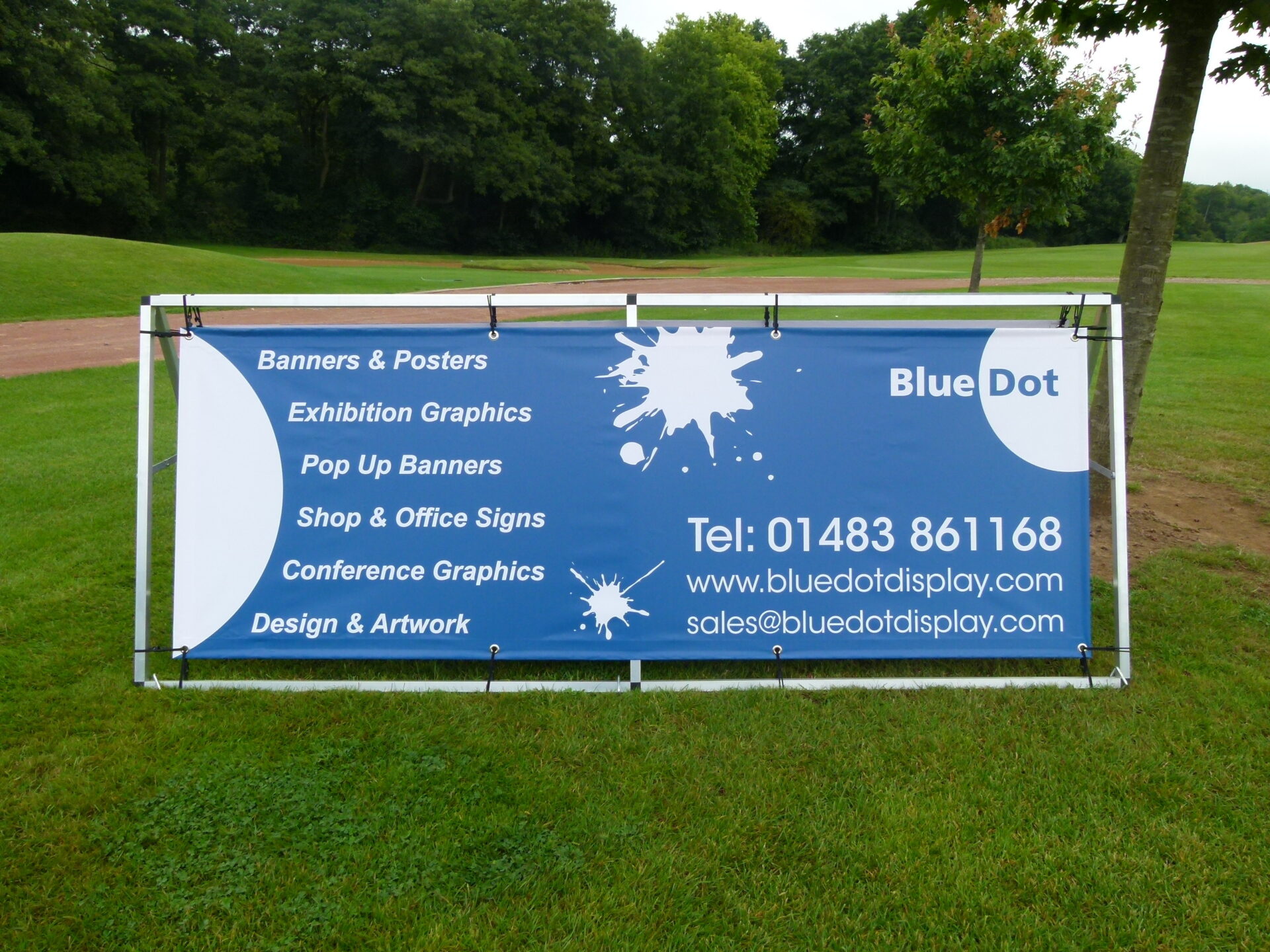 Outdoor Large Banner Stands