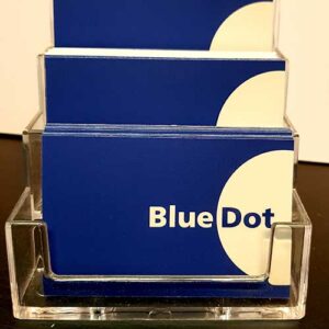 Bluedot Display business card printing services